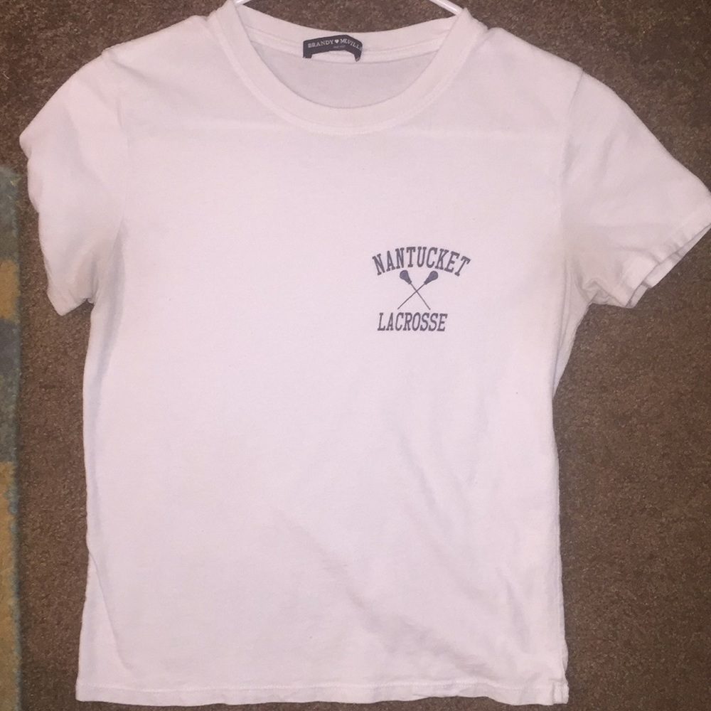White Brandy shirt. (One size fits all)